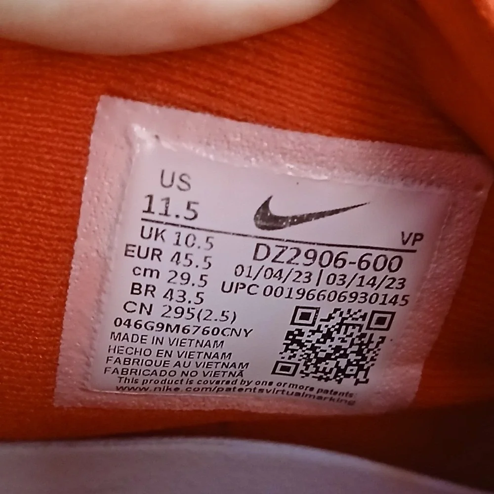 Nike Cosmic Unity 3 Men 11.5 Red Basketball Shoes Sneakers DZ2906-600